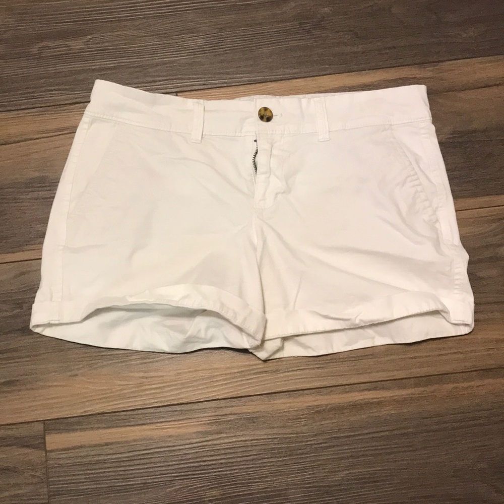 white old navy shorts